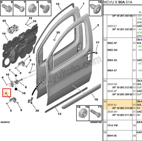MENTESE KAPI ON ALT L PBP