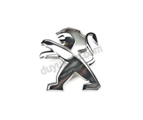 Peugeot Aslan Arması Krom 1 TIRNAK 8 CM