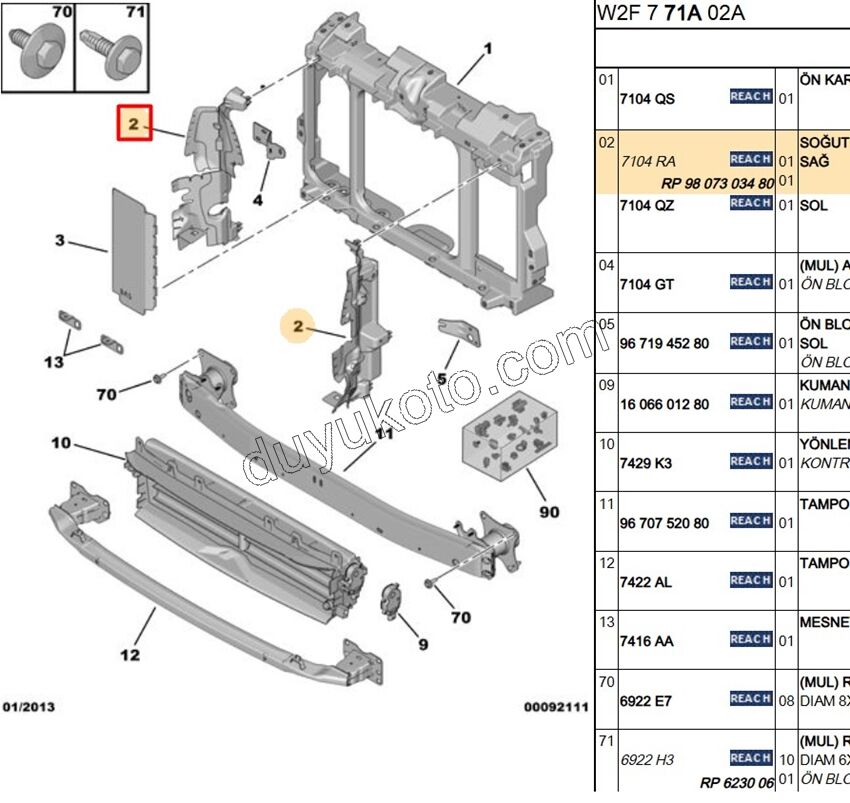 HAVA YONLENDIRICI ON PANEL R P508MQ DV6