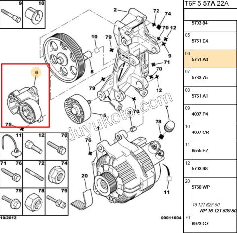 KUTUK RULMAN ALTER P307 EW10J4S