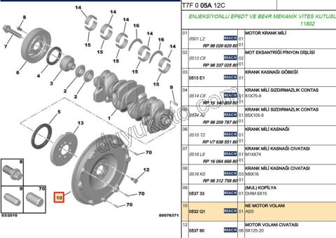 VOLAN 1.6THP 150HP 175HP P207 P308
