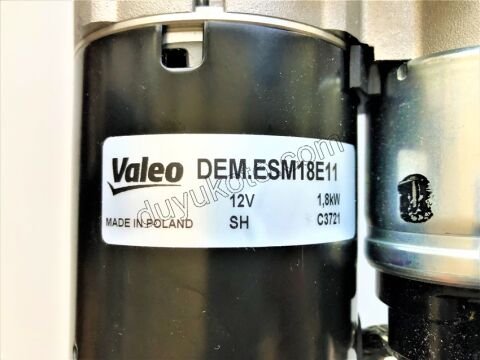 Peugeot Citroen Marş Motoru 1.2 benzinli  EB2M EB2F P2081 P20081 P301