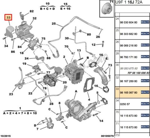SAC MUHAFAZA SIYAH YAKIT HORTUM DW10F DW12R