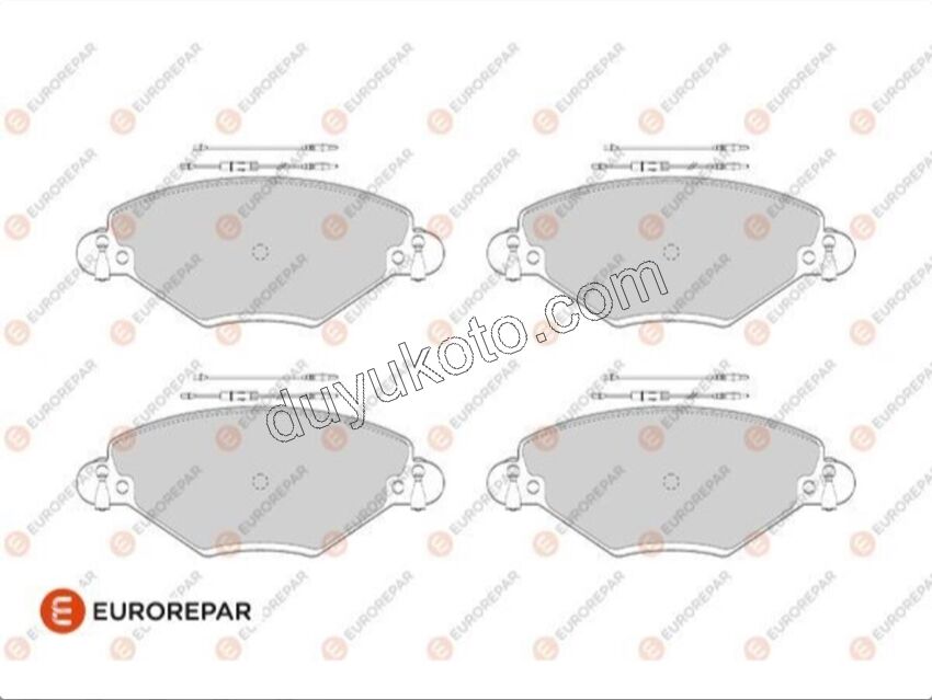 Fren Balatası Ön C51 C52 1.6HDİ Euro4 EW10 DW10