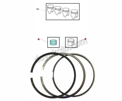 SEGMAN TK X 4AD BXR1 BXR2 2.8T 2.8HDI