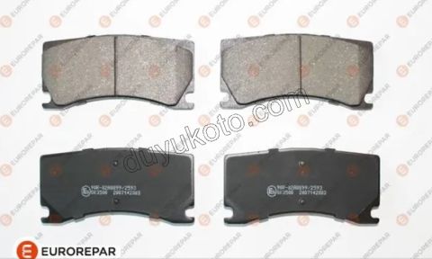 Fren Balatası Ön P3082 GTI RCZ R 5082 R8