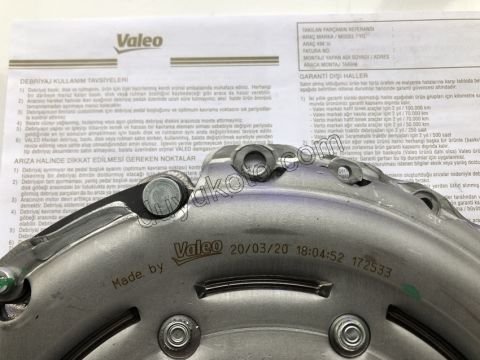 Debriyaj Seti 1.5HDİ Euro6 D Rulmansız 6 VIT 75KW 100HP VOL