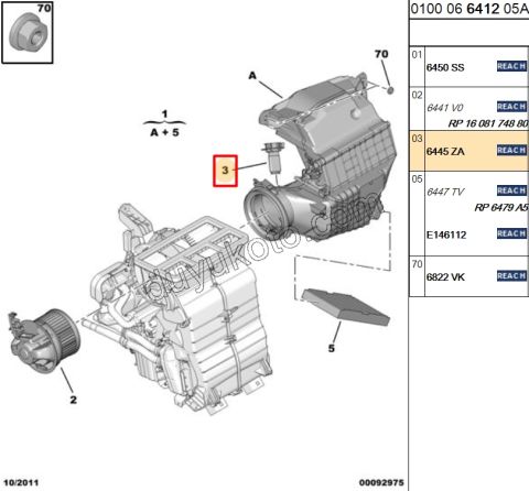 Kalorifer Rezistansı P107