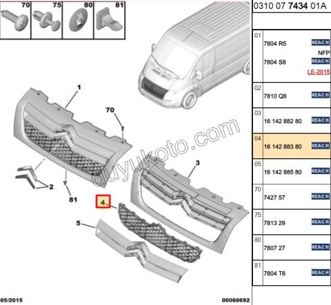 IZGARA ON PANJUR ORTA JR31