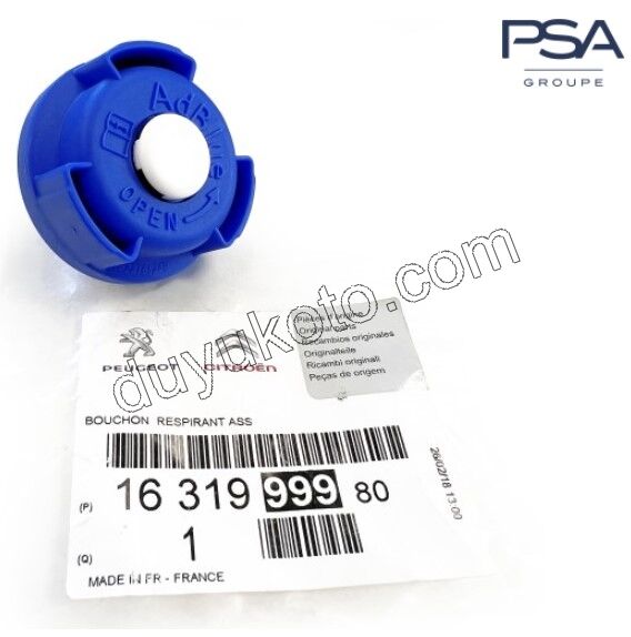 2019> Partner Rifter Berlingo Combo Doblo Proace City Adblue Yakıt Depo Dolum Kapağı P208 P301 P3082 P508 EXP4