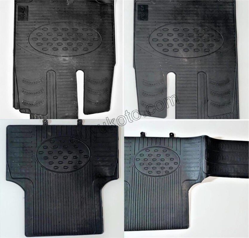 Doblo Kauçuk Paspas Takımı Siyah