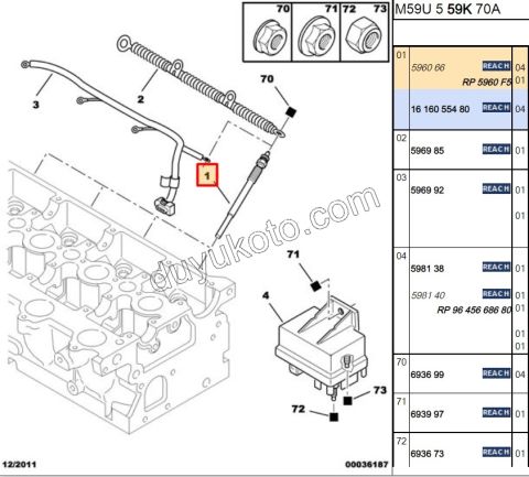KIZDIRMA BUJI DW10 8V