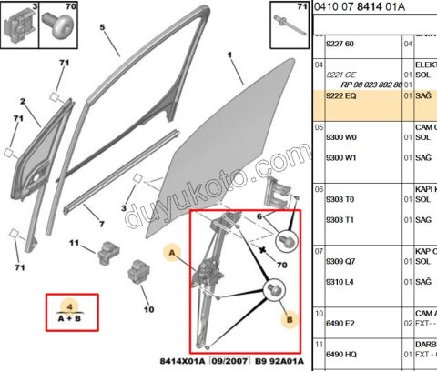 KRIKO CAM ON R PRT3 BR3