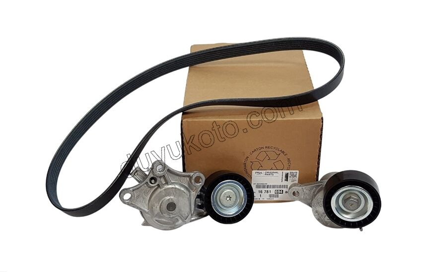 Alternatör V Kayış Kiti (Gergi Kütüklü) 1.4HDİ/1.6HDİ Euro5 2012-2016