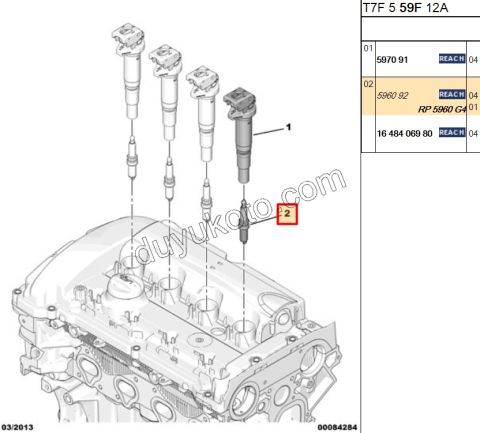 BUJI 1.6THP 150HP/156HP