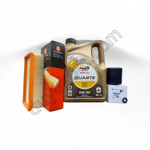 Peugeot Citroen Opel 1.2 PureTechYağ ve Filtre Bakım Seti 4 Parça 1.2CC Turbosuz 75Hp 82 Hp