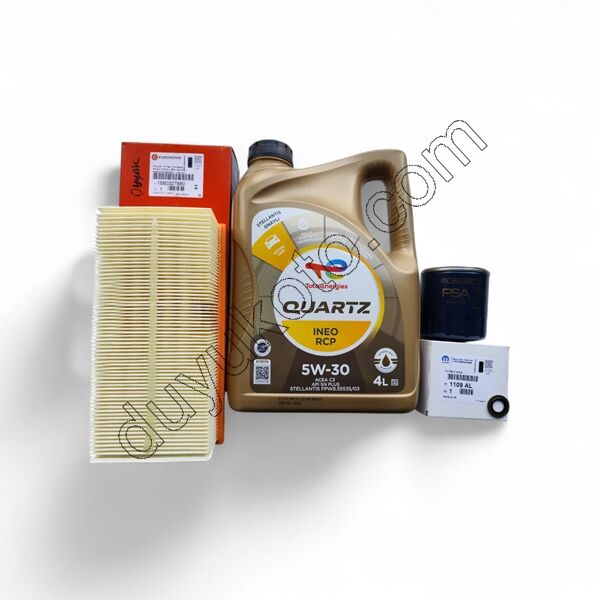 Peugeot Citroen Opel 1.2 PureTechYağ ve Filtre Bakım Seti 4 Parça 1.2CC Turbosuz 75Hp 82 Hp