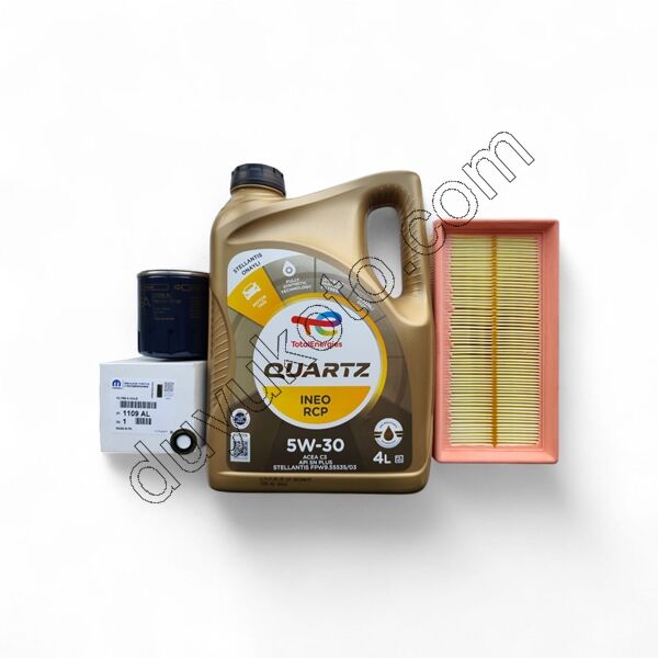 Peugeot Citroen Opel 1.2 PureTechYağ ve Filtre Bakım Seti 4 Parça 1.2CC Turbosuz 75Hp 82 Hp