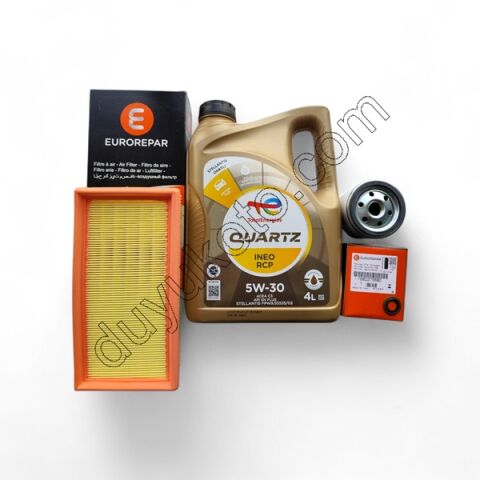 Peugeot Citroen Opel 1.2 PureTech
Yağ ve Filtre Bakım Seti  4 Parça 
1.2CC Turbosuz 75Hp 82 Hp