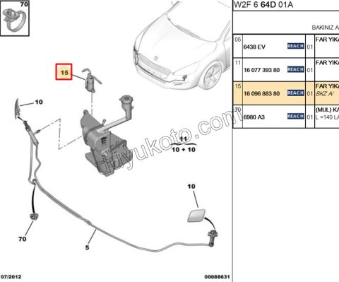 MOTOR CAM SU FISKIYE
