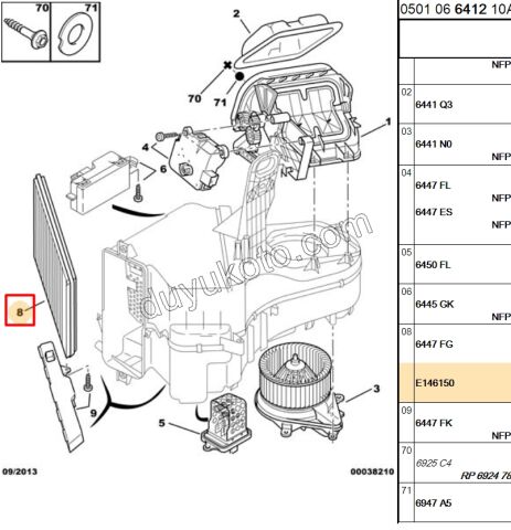 Polen Filtresi XS2 İnce Uzun