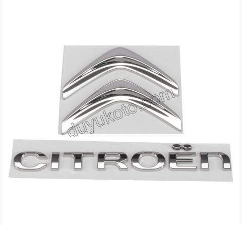 ARMA BAGAJ KAPAK AMBLEM + CITROEN BR3