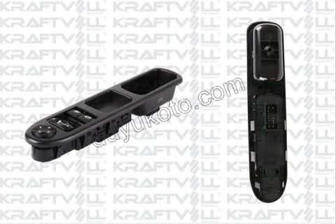 Ön Cam Açma Anahtarı Sol (Sürücü) P207 C3PC 2LI 13PIN