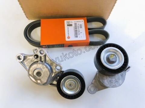 Alternatör Kayış Seti (Gergi Kütüklü) Kiti  1.4HDİ/1.6HDİ Euro5 2012-2016