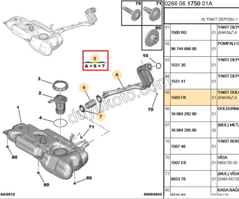BORU YAKIT DOLDURMA P301