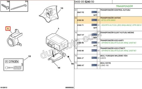 KONTAKTOR IMMO PRT1 P106 73641802 96285079 8B