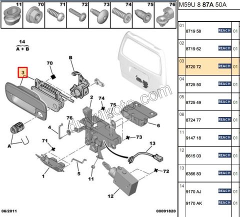 KOL BAGAJ ACMA DIS PRT2 1P