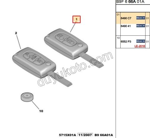 KONTAK ANAHTARI PRT3 2TUS CIT