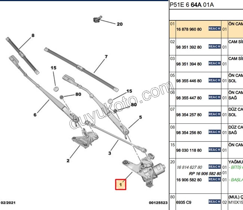 MOTOR CAM SILGI ON P3083