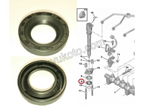 KECE ENJEKTOR ALT 1.6HDİ Euro4