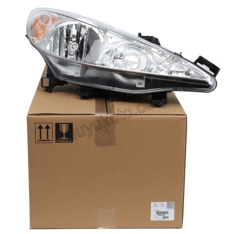 Peugeot 207 Far Sağ STD H7+H7 2006/2009