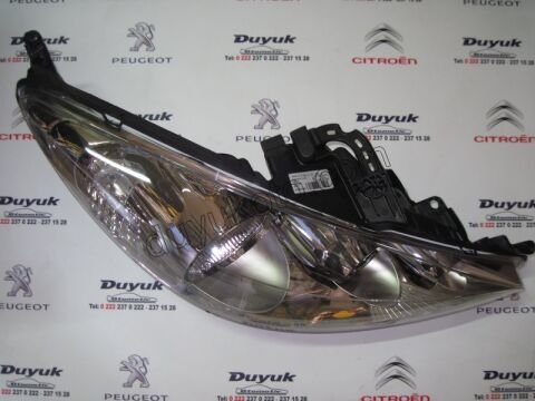 Peugeot 207 Far Sağ RC MERCEK+ FUME+ 2006/2009