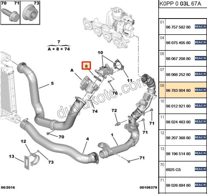 CONTA HAVA DOZOR BXR3MQ EXP4 DW10FU DW10FD