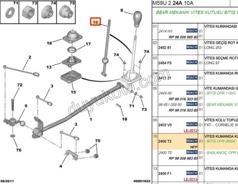 CUBUK VITES KOL ALT LEVYE PRT2