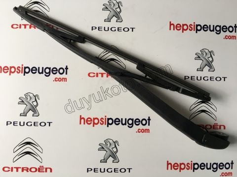 Bipper/Nemo/Fiorino Arka Cam Silecek Kolu ve Süpürgesi Tk. 2P