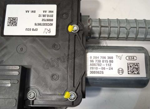 MEKANIZMA MOTORLU EL FREN P50081