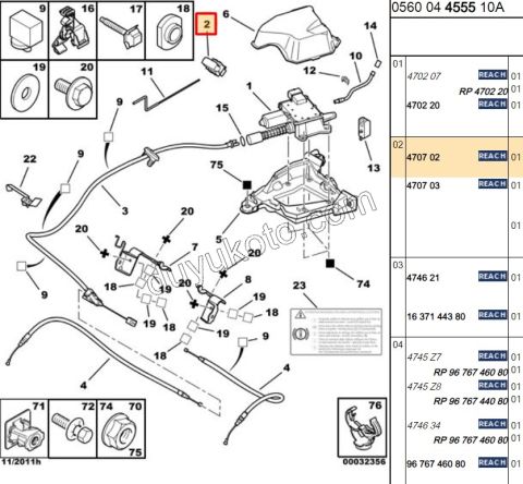 El Freni Kumada Düğmesi C4PC