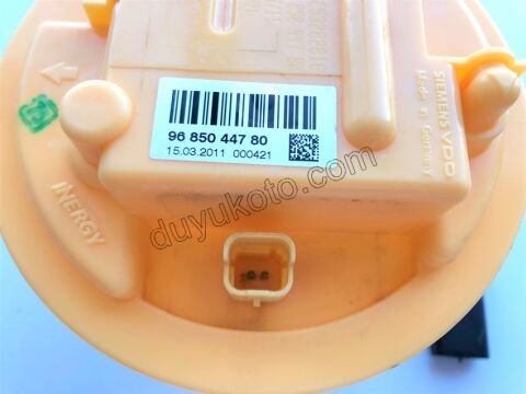 Yakıt Pompa ve Şamandırası (Komple) P207 1.4HDİ/1.6HDİ Euro4 C3PC 1.6HDİ Euro4