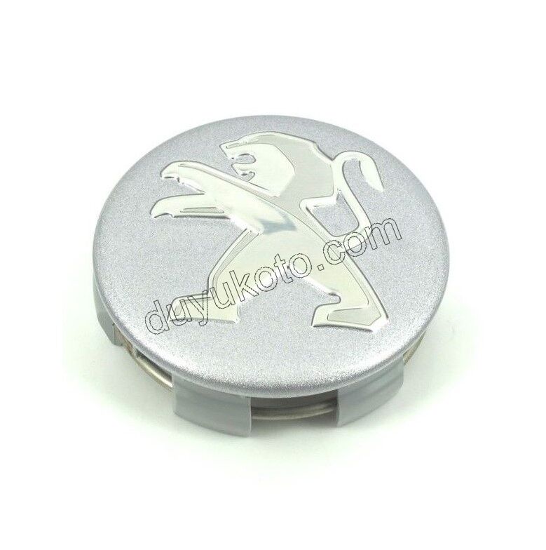 Jant Kapağı Orta Göbek Arması P301 (GRI ZEMIN KROM LOGO)