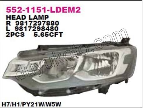 Citroen Celysee Far Sol 2012/2017