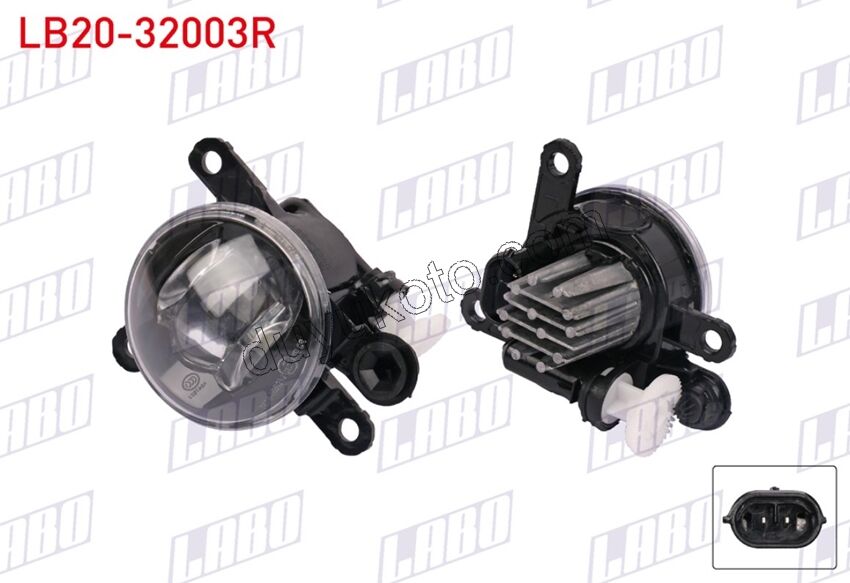 Peugeot 2008 Citroen C3 Aircoss Sis Farı Sağ (Ledli) 2019/2023