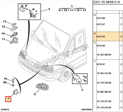 KLIPS FAR BAGLANTI BXR2 BEYAZ