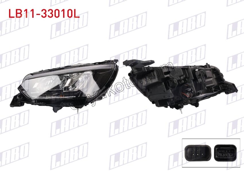 Peugeot 2008 Far Sağ ECO (Ledli) 2019/2023