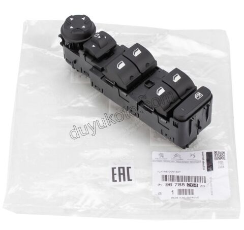 2019> Partner Rifter Berlingo Combo Doblo Proace City Ön Cam Açma Anahtarı Sol (Sürücü) 4 LU (Otkomatik Katlanır) P2082 P20082 P3082 P50082 P5082