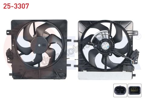 Fan Motoru P207 C3 C2 TU3A Rezistanslı