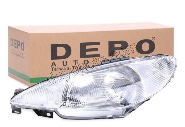 Peugeot 206 Far Sol H4 Motorsuz CIZGILI 1998/2003